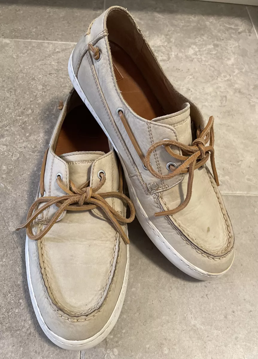 Frye Men s Leather Mayer Boat Shoes Size 11 eBay