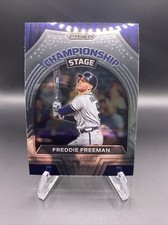 2022 Prizm Championship Stage Silver Prizm #CS2 Freddie Freeman - Atlanta Braves