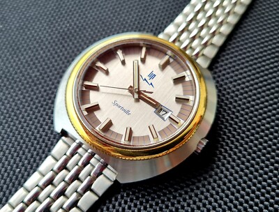 Cadran De Montre LIP Sportville Automatique - Pièce Neuve De Rechange - Pour Collectionneurs Et Réparation