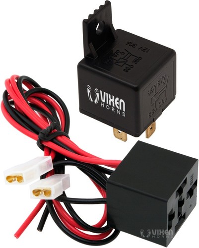 RELÉ DE BOCINA DE 4 PINES 30A/12V CON ENCHUFE/ENCHUFE/ARNÉS DE CONEXIÓN RÁPIDA PRECABLEADO VXK7801 - Imagen 2 de 5
