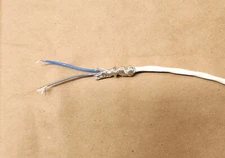 Wire Mil-Spec (PTFE) 24 AWG 2 Cond, Shielded Silver Plated Copper Stranded 10 ft