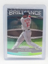 Rafael Devers Panini Prizm Baseball - Brilliance - Boston Red Sox