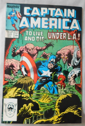 Captain America #329 VF/NM - Marvel (1987)