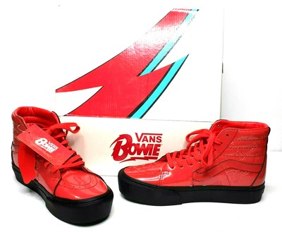 david bowie vans size 7