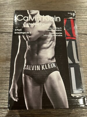 Calvin Klein Men's Underwear 3 Pack Intense Power Micro Hip Brief