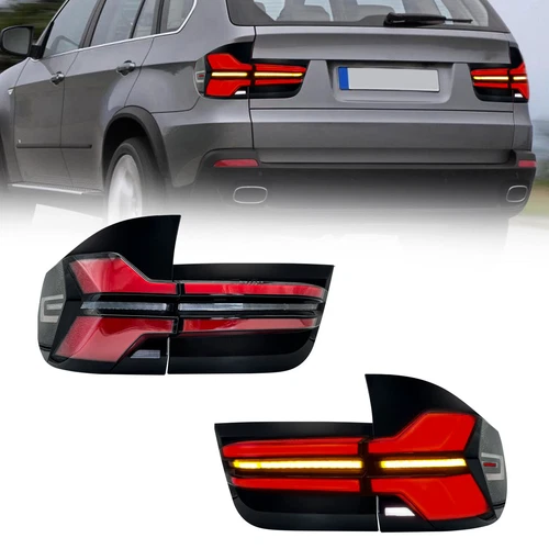Pair Tail light 2007-2013 For BMW X5 E70 LED Tail Lights Rear Turn Signal Lamps - Picture 15 of 20