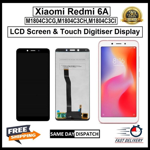 For Xiaomi Redmi 6A LCD Display Screen Touch Digitizer Replacement - Picture 1 of 4