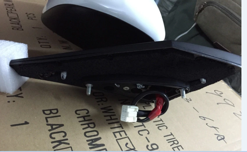 Espejo retrovisor lateral izquierdo con indicador LED para Toyota Land Cruiser LC200 2008-2015 Foto 4 de 4