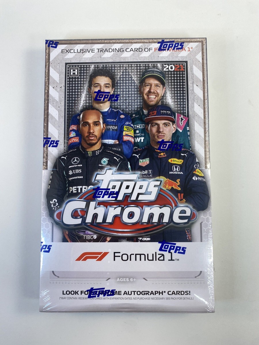 2021 Topps Chrome Formula 1 F1 Hobby Packs - From Hobby Box | eBay