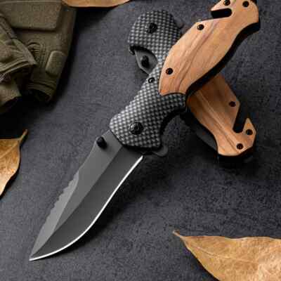 8.07 inches Multi-functional Folding Knife, For Outdoor Survival Camping Fishing