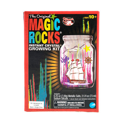 MAGIC ROCKS Shipwreck Instant Crystal Growing Kit Science Educational