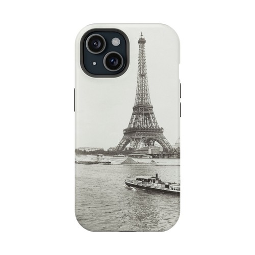 Parisian Eiffel Tower Vintage Photo - Tough Phone Case - Paris Mobile Cover - 第 36/151 張圖片