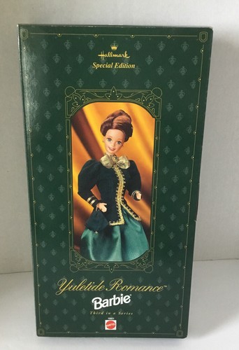 1996 Hallmark Special Edition Yuletide Romance Barbie 3rd in a Series  - Picture 1 of 4