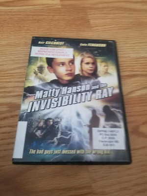 Matty Hansen and the Invisibility Ray DVD