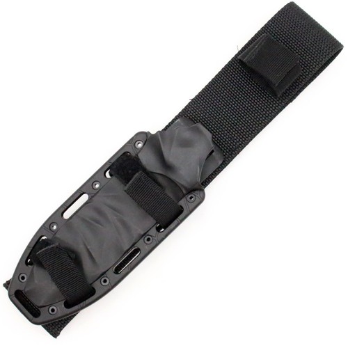 SCHRADE SCHF40 Full Tang Military Fixed 5.10" Black Blade Discontinued Serrated - Picture 12 of 14