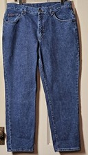 RIDERS Jeans by Lee Misses 16 Pet. 33x29 NWT Dark Stone Blue Eased Fit Tapered