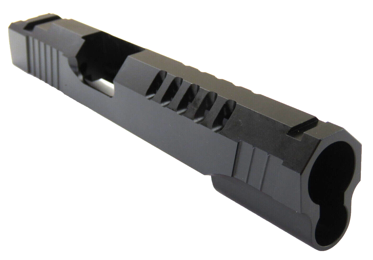 Factory New 1911 9mm Black Stainless Custom Ported Slide LPA