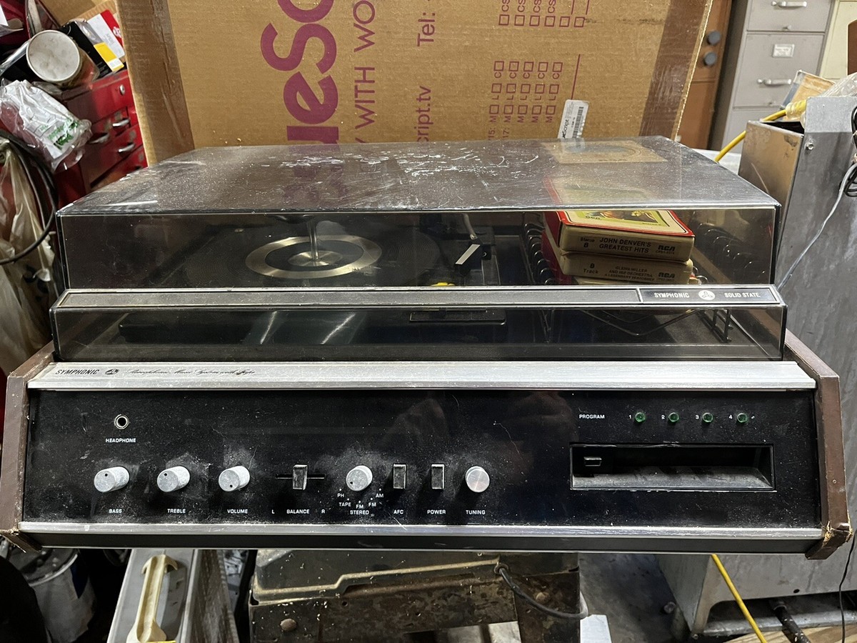 vintage symphonic stereophonic music system sc22058 record
