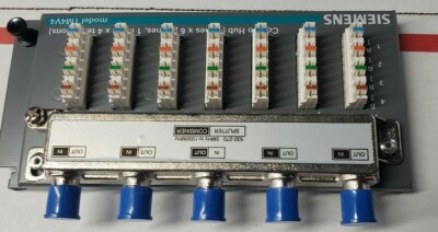 SIEMENS NC106T4V - 10'' NETWORK CENTER - COMBINATION TELECOM & VIDEO MODULE
