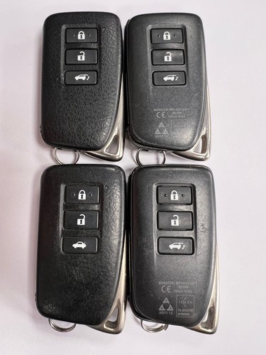 4 X GENUINE LEXUS 3 BUTTON REMOTE SMART KEY FOB TESTED JOBLOT TOKAI RIKA BG1EW . - Picture 2 of 3