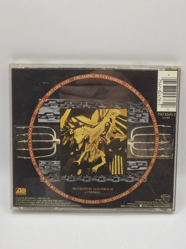 Overkill I Hear Black CD Album Trash Metal Heavy Metal Rock Musik - Bild 3 von 3