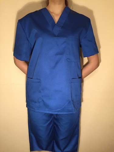 DIVISA SANITARIA OSPEDALIERA 14 COLORI UNISEX INFERMIERE MEDICO OSS MIS. COMODA - Foto 9 di 20
