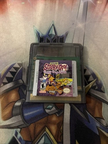 Scooby-Doo Classic Creep Capers GBC (Game Boy Color 2001) Cartoon Network Tested