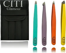 Professional Eyebrow, Eyebrow Tweezers for Removing Facial Hairs, Ingrown Hairs,