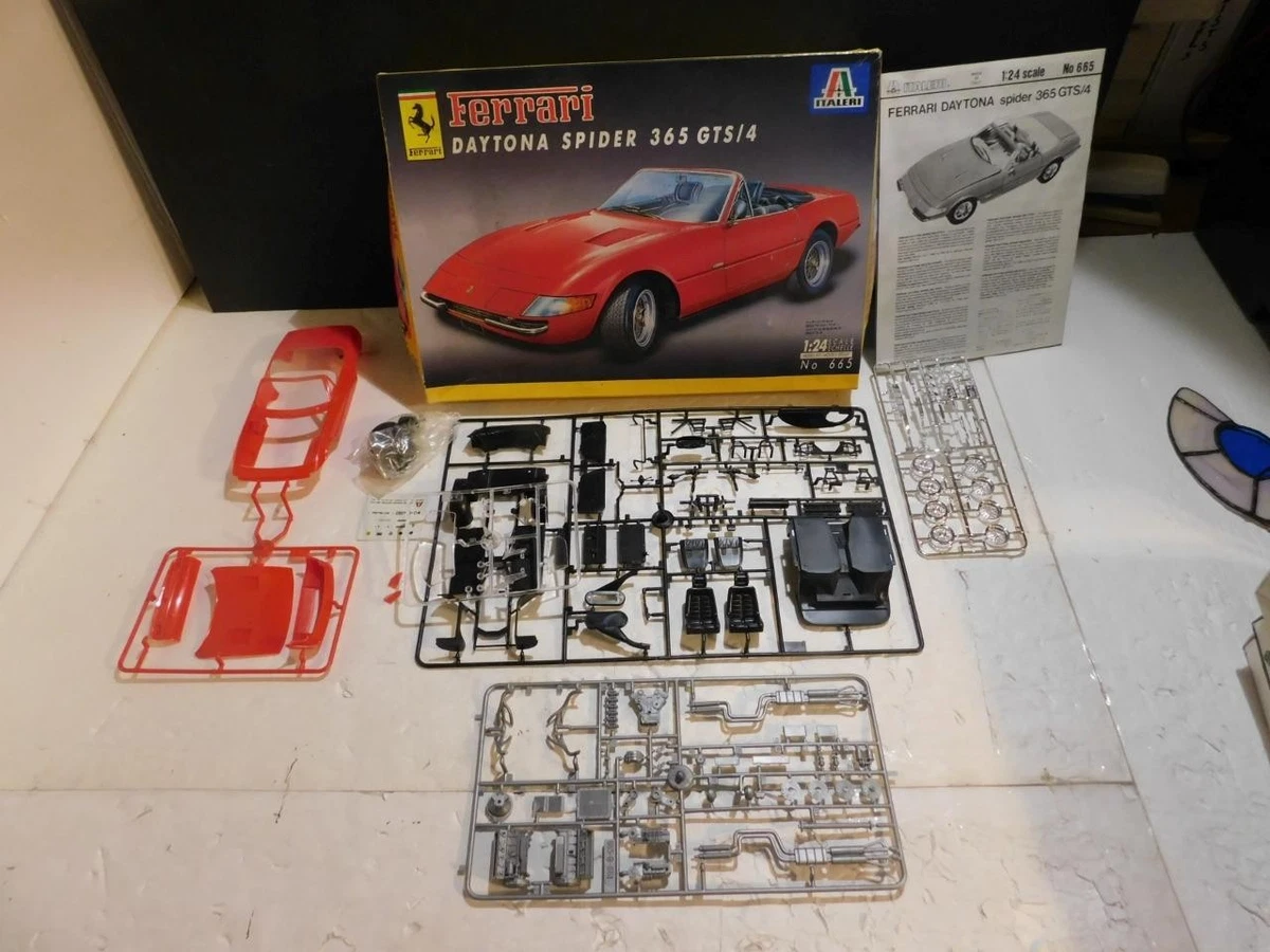 Maquette ITALÉRI Ferrari Daytona Racing 1/24 – Fabriquée En Italie, Neuve, à Monter