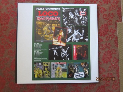 Iron Maiden - Thunder Sticks Picks the Hits Paul Di'Anno Large Poster & Insert - Picture 3 of 6