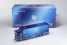 GCD 1:64 Mitsubishi Fuso LB Truck Electroplated Blue 2025 Foshan Expo Exclusive