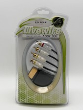 Pelican Livewire AV/S Cable for Xbox 360 New