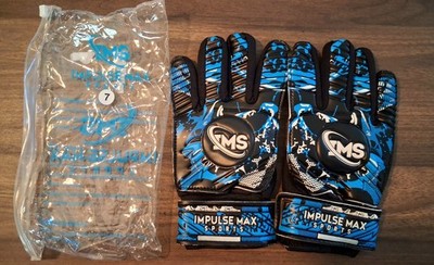 Impulse Max Sports Goalkeeper Gloves! Size 7, Unisex!! With Carrying Bag!