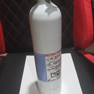 Kidde Dry Chemical Fire Extinguisher White Pressure Gauge Mounting Bracket