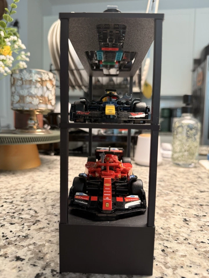 Lego F1 Speed Champions 3 conjunto de base de exibição de suporte de carro ***Apenas 3 suportes de carro*** - Imagem 3 de 4
