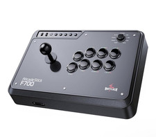 MAYFLASH F700 Arcade Fighting Stick Controller Black Wireless/USB Turbo PS5