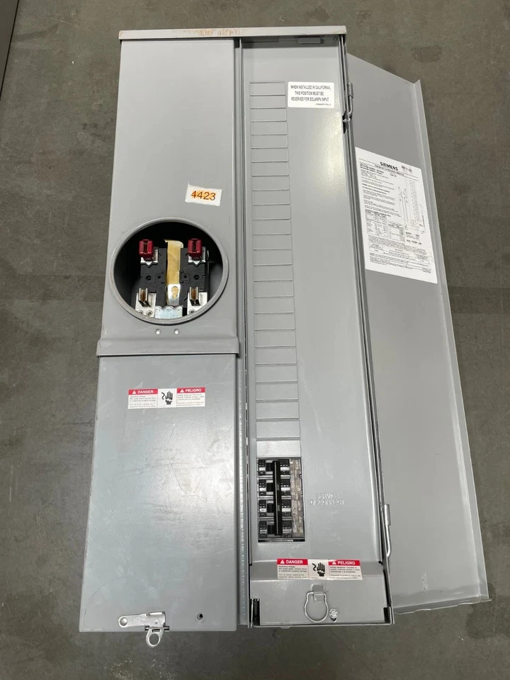 Siemens MC2442B1200ESV дождевой комбинированный замер 225 A 120/240 В 1 на заказ - Изображение 3 из 4