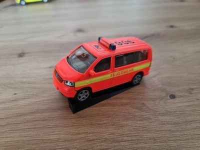 Siku 1070 VW T5 Multivan SSC Feuerwehr 906 Fire Sondermodell - Top & Selten!