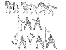 Hat Zulu War British 17th Lancers - 1:72 SCALE Figures - 1 - Sprue - 8181