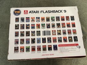 Atari Flashback 9 Plug & Play Videogame Console 110 Built in Games