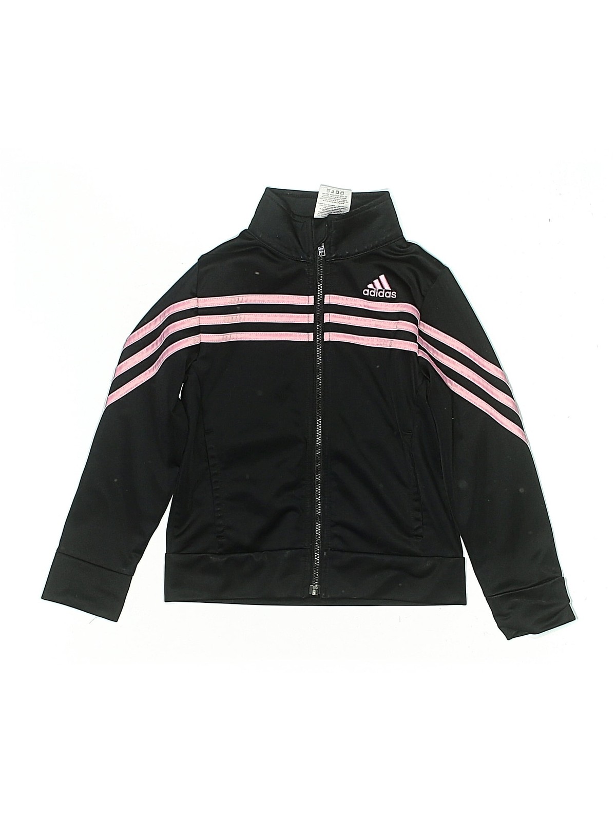 Adidas Girls Black Track Jacket 4T
