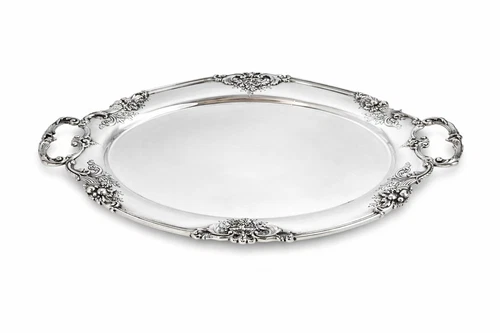 Reed & Barton Francis I Sterling Silver Tray 1947  17.5" x 12" 33.2 ozt