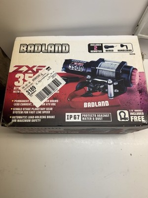NEW BADLAND ZXR 3500 lb. UTV Winch Never Opened | eBay