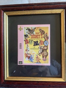 Disney’s Dumbo Collector Card Framed
