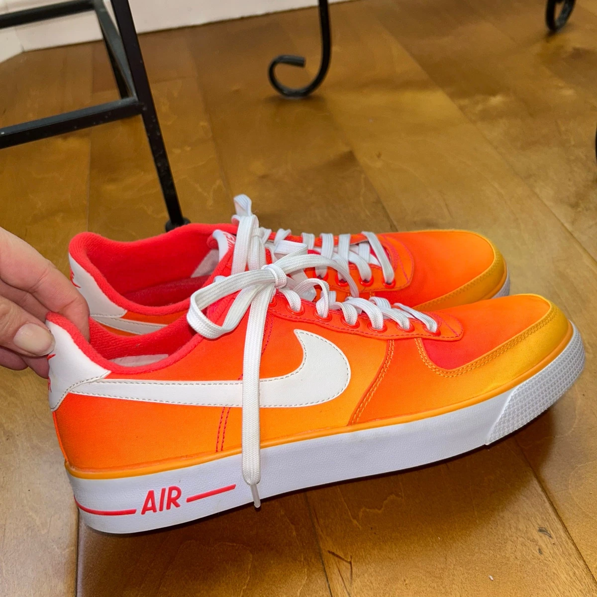 Nike Air Force 1 Atomic Mango Size 9.5 Nike Air Force 1 Low Shadow Pale Ivory Oil Green - FN6335  main image 2