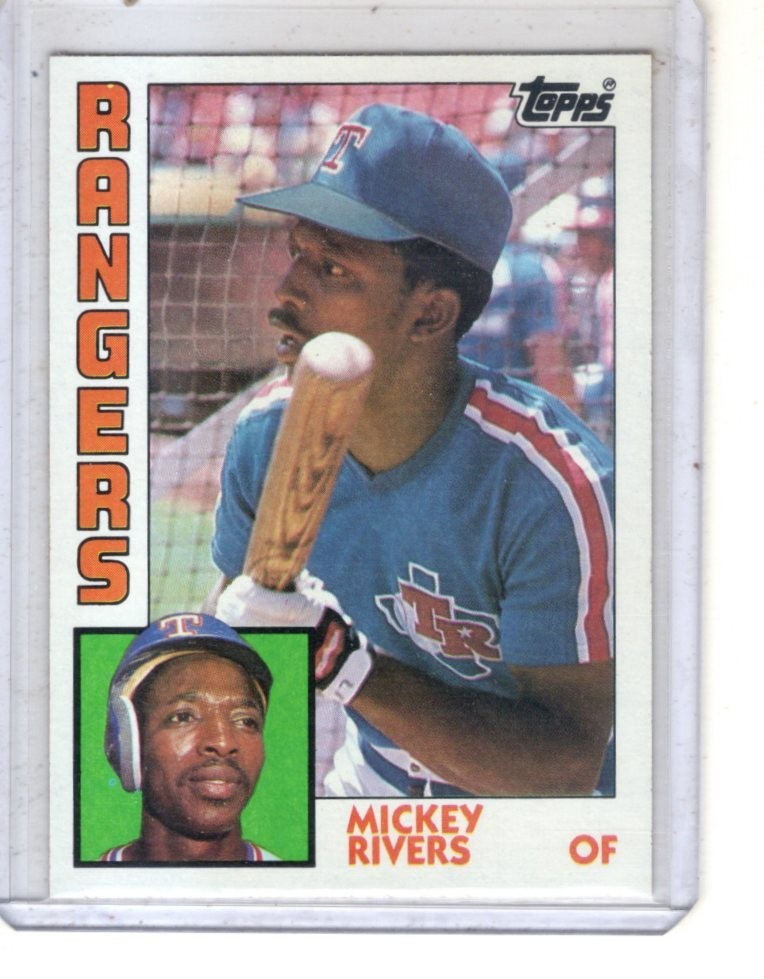 1984 Topps - Mickey Rivers #504