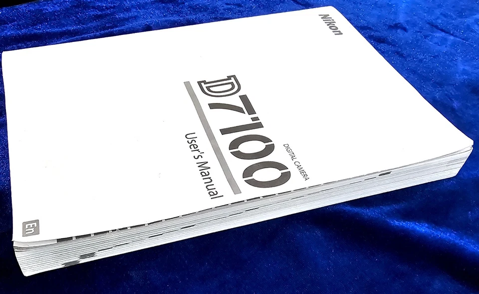 Manual for the Nikon D7100 Digital Camera 2013 original MANUAL ONLY (English) - Image 3 of 4