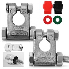 Heavy Duty Military Spec Top Post Car Boat Battery Terminal Connector Pole Clamp