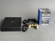 Sony PlayStation 4 PS4 Pro 1TB  Console Bundle 16 Games Tested