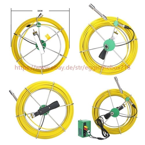 Pipe Endoscope IP68 Drain Pipe Sewer Inspection Camera System 7" LCD DVR 1000TVL - Picture 13 of 16